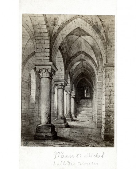 Mont Saint-Michel, salle des voûtes