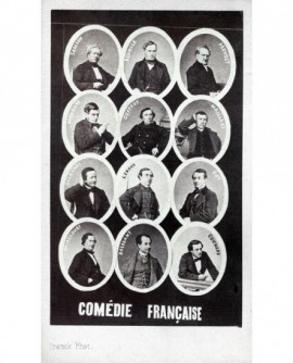 Mosaïque membres de la Comédie Française