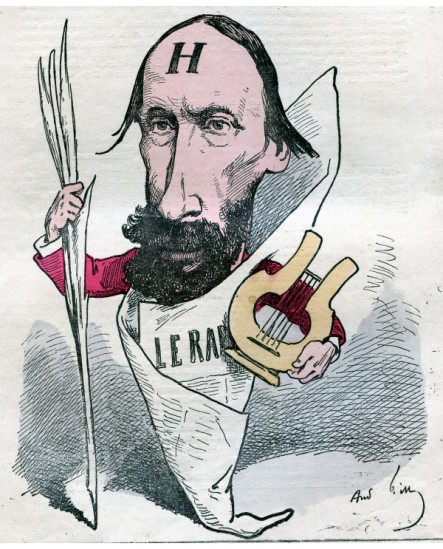 Portrait de l\'écrivain et photographe Auguste Vacquerie