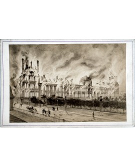 Incendie de l'hôtel des finances durant la Commune (1870)